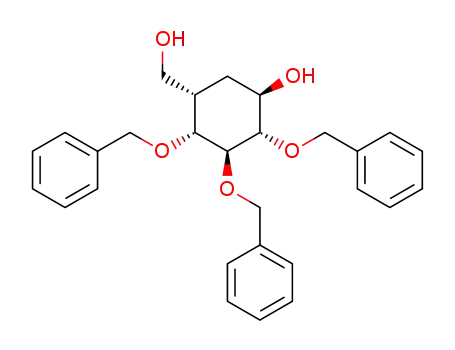 1L-(1,2,4/3,5)-2,3,4-Tri-O-benzyl-1-C-hydroxymethyl-2,3,4,5-cyclohexantetrol