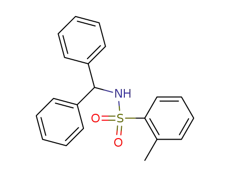 Molecular Structure of 904-02-9 (N-benzhydryl-2-methylbenzenesulfonamide)