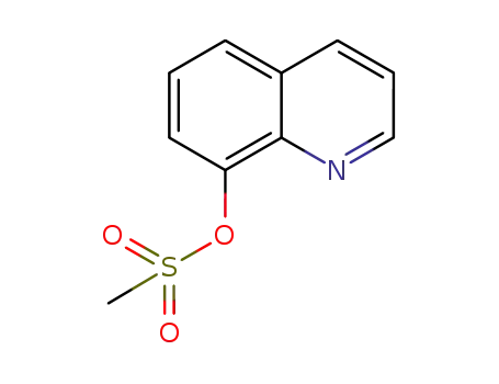 Molecular Structure of 916314-51-7 (quinolin-8-yl methanesulfonate)