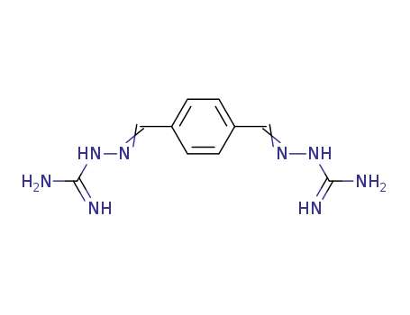 Molecular Structure of 1945-65-9 (N,N-(4-xylylidene)bisaminoguanidine)