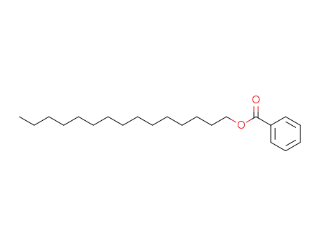 Molecular Structure of 102702-75-0 (1-Pentadecanol, benzoate)