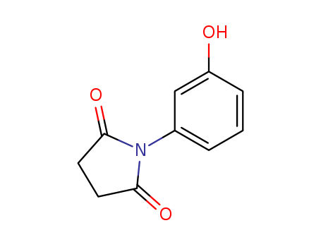 2,5-Pyrrolidinedione, 1-(3-hydroxyphenyl)-