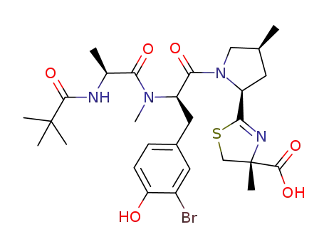 C<sub>28</sub>H<sub>39</sub>BrN<sub>4</sub>O<sub>6</sub>S