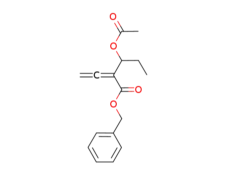 benzyl 3-acetoxy-2-vinylidenepentanoate