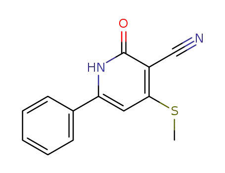 4-(METHYLSULFANYL)-2-OXO-6-PHENYL-1,2-DIHYDRO-3-PYRIDINECARBONITRILE