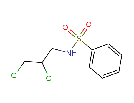 Benzenesulfonamide,N-(2,3-dichloropropyl)- cas  832-42-8