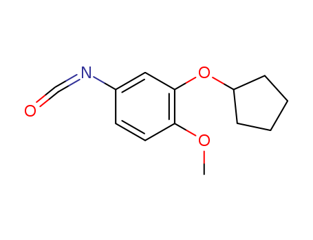 Benzene,2-(cyclopentyloxy)-4-isocyanato-1-methoxy-