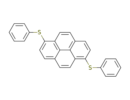 Molecular Structure of 131315-30-5 (C<sub>28</sub>H<sub>18</sub>S<sub>2</sub>)