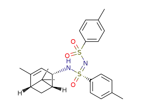(1R,2S,5R)-N-[N-(S)-(p-toluenesulfonyl)-p-toluenesulfonimidoyl]-4,6,6-trimethylbicyclo[3.1.1]hept-3-en-2-amine
