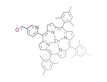 5-(5-formylpyrid-2-yl)-10,15,20-trimesitylporphinato-Zn(II)