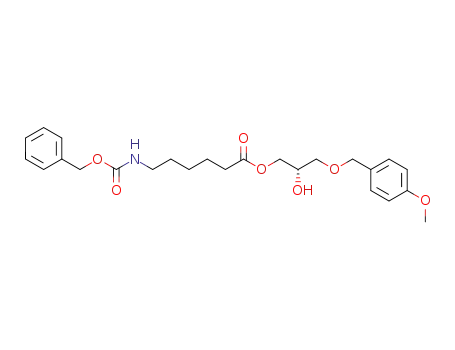 6-Benzyloxycarbonylamino-hexanoic acid (S)-2-hydroxy-3-(4-methoxy-benzyloxy)-propyl ester