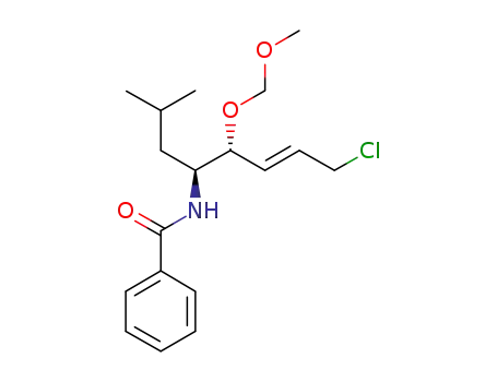 N-((4S,5R,E)-8-chloro-5-(methoxymethoxy)-2-methyloct-6-en-4-yl)benzamide