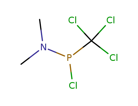 N,N-dimethyl-P-(trichloromethyl)phosphonamidous chloride
