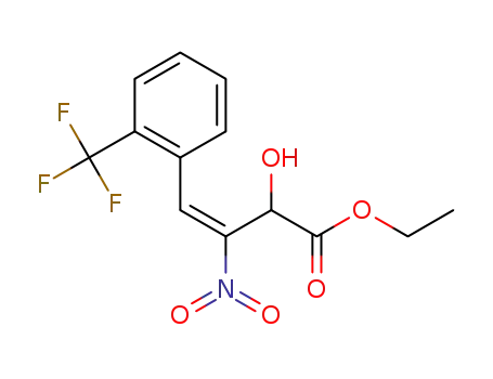 ethyl 2-hydroxy-3-nitro-4-(2-trifluoromethylphenyl)-but-3(E)-enoate