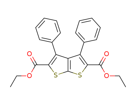 Thieno[2,3-b]thiophene-2,5-dicarboxylic acid, 3,4-diphenyl-, diethyl  ester