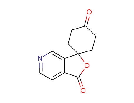 Molecular Structure of 328233-20-1 (Spiro[cyclohexane-1,3'(1'H)-furo[3,4-c]pyridine]-1',4-dione)