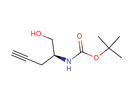 tert-butyl N-[(2S)-1-hydroxypent-4-yn-2-yl]carbamate