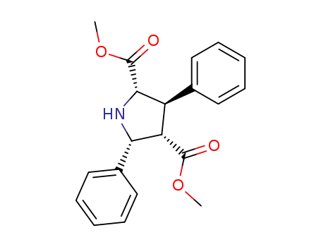 (2SR,3RS,4SR,5RS)-2,4-dimethyl 3,5-diphenylpyrrolidine-2,4-dicarboxylate
