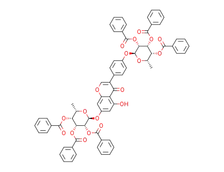 genistein 4',7-di-O-(tri-O-benzoyl-6-deoxy-α-L-talopyranoside)