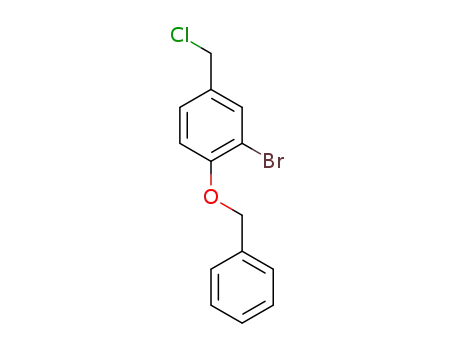 3-bromo-4-benzyloxybenzyl chloride