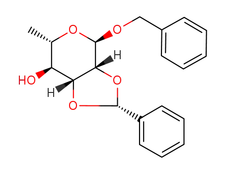 benzyl 2,3-O-benzylidene-α-L-rhamnopyranoside