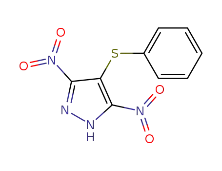 3,5-dinitro-4-(phenylthio)-1H-pyrazole