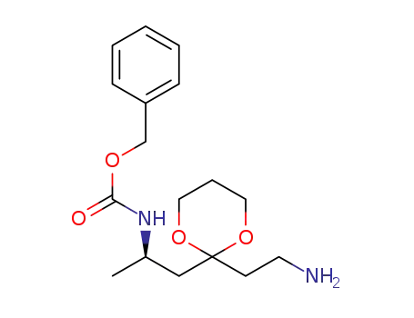 (R)-benzyl [1-(2-(2-aminoethyl)-1,3-dioxan-2-yl)propan-2-yl]carbamate