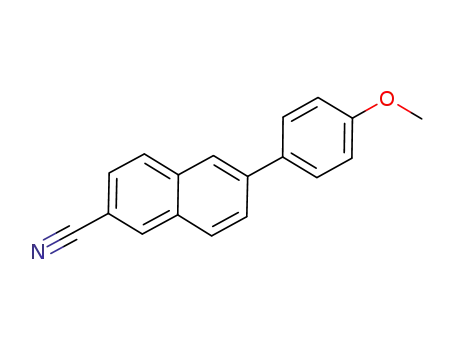 6-(4-methoxypheny)naphthalene-2-carbonitrile