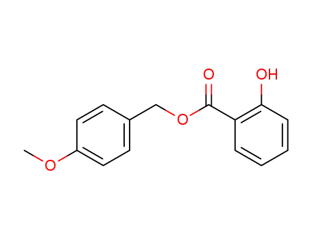 Benzoic acid, 2-hydroxy-, (4-methoxyphenyl)methyl ester
