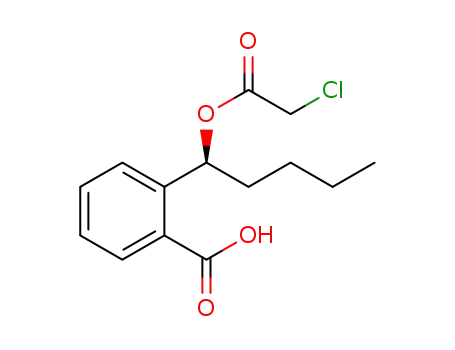 (S)-(-)-2-[1-(2-chloroacetoxy)pentyl]benzoic acid