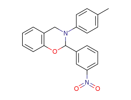 2-(3-nitrophenyl)-3-p-tolyl-3,4-dihydro-2H-benzo[e][1,3]oxazine