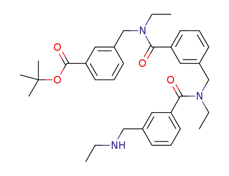 C<sub>34</sub>H<sub>43</sub>N<sub>3</sub>O<sub>4</sub>