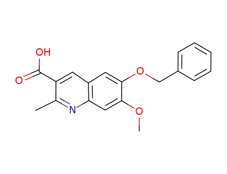 6-benzyloxy-7-methoxy-2-methylquinoline-3-carboxylic acid