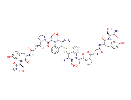 C<sub>62</sub>H<sub>80</sub>N<sub>14</sub>O<sub>18</sub>Se<sub>2</sub>
