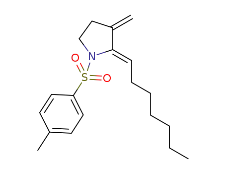 (Z)-2-heptylidene-3-methylene-1-tosylpyrrolidine