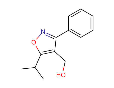 4-Isoxazolemethanol, 5-(1-methylethyl)-3-phenyl-