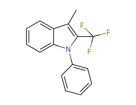 3-methyl-1-phenyl-2-(trifluoromethyl)-1H-indole