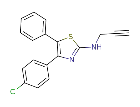 Molecular Structure of 1338597-03-7 (C<sub>18</sub>H<sub>13</sub>ClN<sub>2</sub>S)