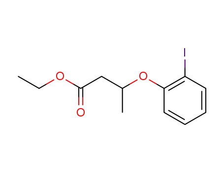 ethyl 3-(2-iodophenoxy)butanoate