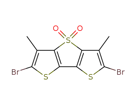 2,6-dibromo-3,5-dimethyldithieno[2,3-d:3',2'-b]thiophene-4,4-dioxide