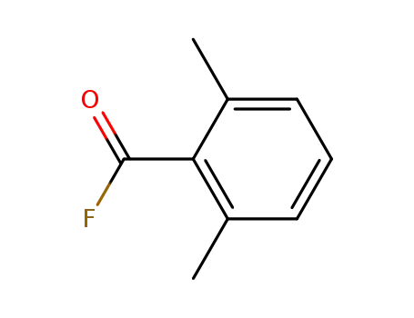 Molecular Structure of 59880-88-5 (Benzoyl fluoride, 2,6-dimethyl- (9CI))