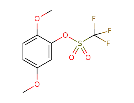 Molecular Structure of 1391764-29-6 (2,5-dimethoxyphenyl triflate)