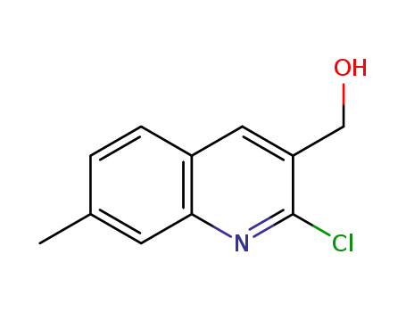 (2-CHLORO-7-메틸퀴놀린-3-YL)메탄올