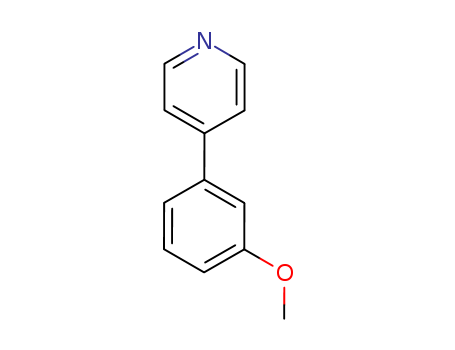 Pyridine,4-(3-methoxyphenyl)- cas  4373-68-6