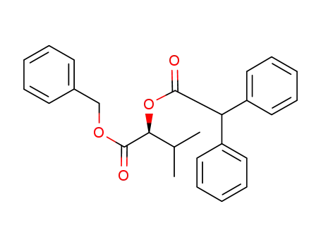 benzyl (S)-2-(diphenylacetyloxy)-3-methylbutanoate
