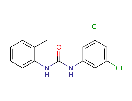 Molecular Structure of 97146-53-7 (1-(3,5-dichlorophenyl)-3-(o-tolyl)urea)