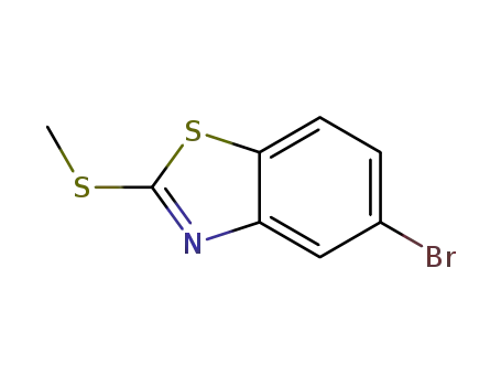 5- 브로 모 -2- (메틸 티오) 벤조 [d] 티아 졸