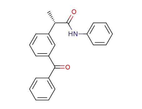 (S)-2-(3-benzoylphenyl)-N-phenylpropanamide
