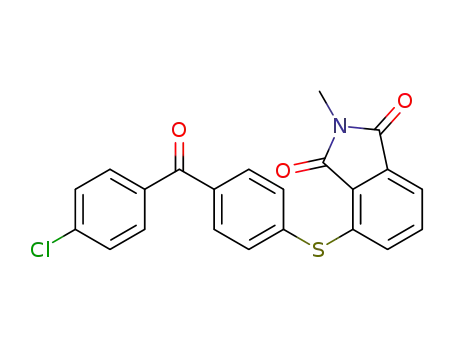 N-methyl-3-(4-(4-chlorobenzoyl)thio)phthalimide