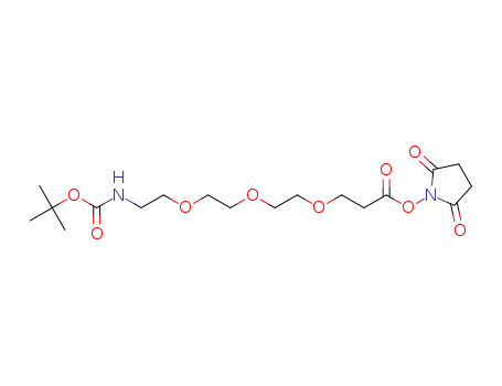 O-[2-(Boc-amino)ethyl]-O`-[3-(N-succinimidyloxy)-3-oxopropyl]polyethylene glycol 5000